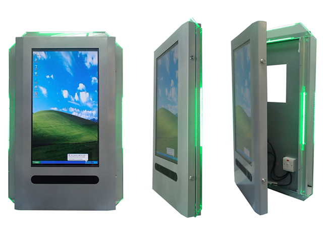 This flexible design, currently in the prototype stages of development is ideal for many applications. Available with a large portrait touch screen, and transactional point of sale options.